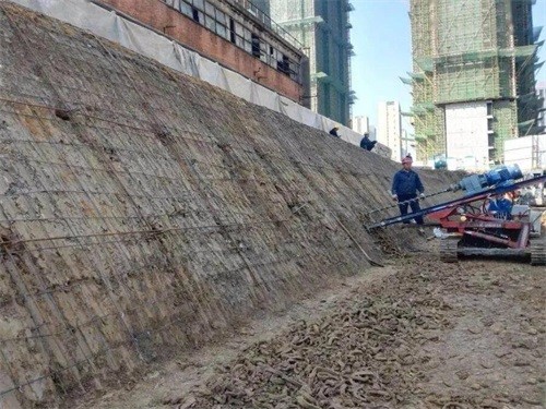 文县建筑边坡支护